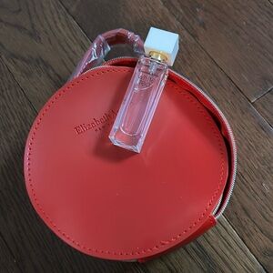 Elizabeth Arden White Tea- 10 ml/ Red Cosmetic Bag - Brand New